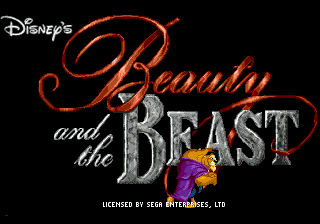 Заставка игры Beauty & The Beast: Roar of the Beast